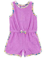 Carter's Baby Girl Purple Floral Swim Robe
