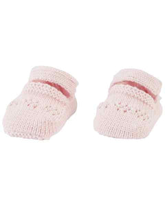 Carter's Baby Girl Pink Mary Crochet Sock