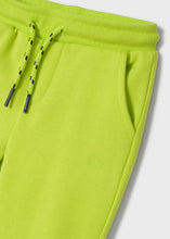 Load image into Gallery viewer, Mayoral Baby Boy Lime Green Soft Fleece Trouser
