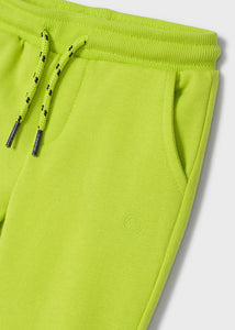 Mayoral Baby Boy Lime Green Soft Fleece Trouser