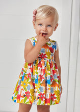 Load image into Gallery viewer, Mayoral Baby Girl Tangerine Multicolor Wild Knit Dress
