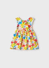 Afbeelding in Gallery-weergave laden, Mayoral Baby Girl Tangerine Multicolor Wild Knit Dress
