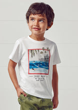Carregar imagem no visualizador da galeria, Camiseta branca de surf para meninos da criança da Mayoral
