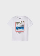 Carregar imagem no visualizador da galeria, Camiseta branca de surf para meninos da criança da Mayoral
