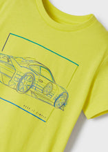 Afbeelding in Gallery-weergave laden, Mayoral Toddler Boy Lemon Yellow Be Simple Sports Car Tee
