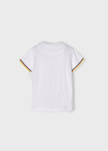 Load image into Gallery viewer, Mayoral Toddler Boy White Sneaker Row Tee
