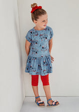 Cargar imagen en el visor de la galería, Mayoral Toddler Girl Lavender Girlfriends Print Dress
