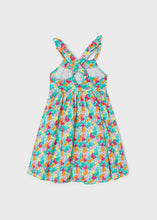 Afbeelding in Gallery-weergave laden, Mayoral Toddler Girl Turquoise Butterfly Strap Dress
