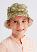 Afbeelding in Gallery-weergave laden, Mayoral Baby Boy Turtle Green Camo Reversible Bucket Hat
