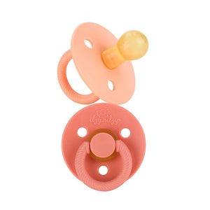 Itzy Ritzy - 2pk Itzy Soother™ Natural Rubber Pacifier - 0-6M