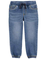 Carter's Toddler Boy Blue Wash Pull-Up Denim Jeans