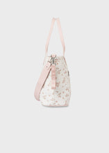 Afbeelding in Gallery-weergave laden, Mayoral 4pc Leatherette Rosey White Diaper Bag
