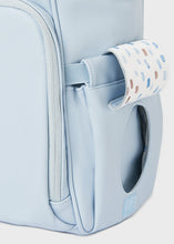 Cargar imagen en el visor de la galería, Mayoral 2pc Leatherette Old Blue Backpack Diaper Bag
