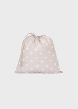 Load image into Gallery viewer, Mayoral 3pc Leatherette Metallic Champagne Diaper Handbag + Changing pad + Pajama Bag
