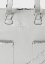 Cargar imagen en el visor de la galería, Mayoral 3pc Leatherette Grey Diaper Handbag
