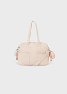 Mayoral Leatherette Light Pink Diaper Handbag