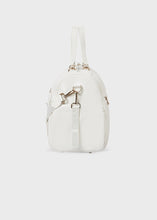 Load image into Gallery viewer, Mayoral 2pc Leatherette Cream Diaper Handbag  and Diaper Changer
