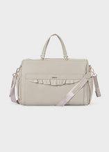 Load image into Gallery viewer, Mayoral 2pc Leatherette Light Tan Diaper Handbag  and Diaper Changer
