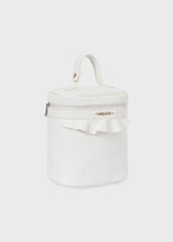 Afbeelding in Gallery-weergave laden, Mayoral Leatherette Cream White Large Insulated Cooler Bag
