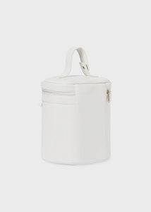 Mayoral Leatherette Cream White Large Insulated Cooler Bag