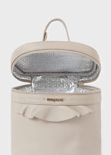 Cargar imagen en el visor de la galería, Mayoral Leatherette Light Tan Large Insulated Cooler Bag
