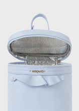 Cargar imagen en el visor de la galería, Mayoral Leatherette Baby Blue Large Insulated Cooler Bag
