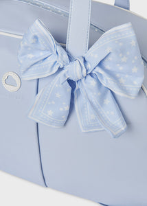 Bolsa de mão para fraldas Mayoral 2 peças azul bebê elegante