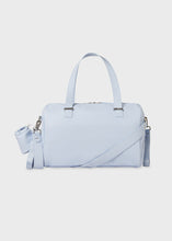 Afbeelding in Gallery-weergave laden, Mayoral 4pc Leatherette Baby Blue Diaper Bag
