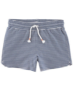 OshKosh Kid Girl Navy Striped Jersey Shorts