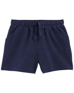 Carter's Kid Girl Blue Pull-On French Terry Short