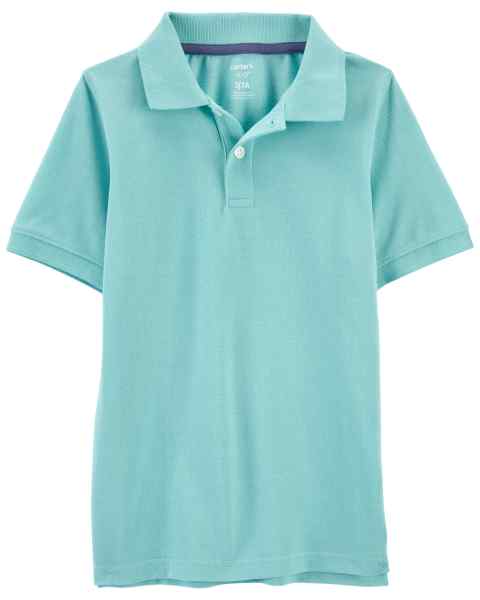 Carter's Kid Boy Mint Polo