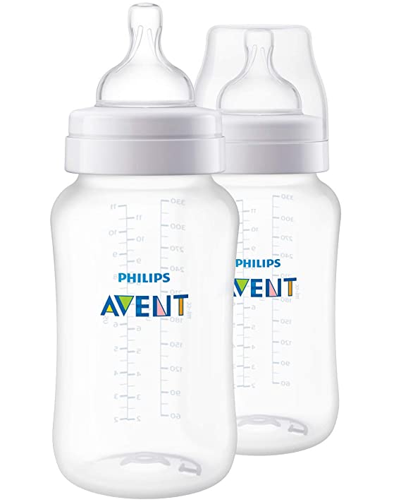Avent 2pk Anti-Colic Feeding Bottle 330ml / 11oz