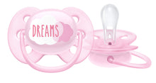 Load image into Gallery viewer, Avent Single Ultra Soft Pacifier - Hello Dream Girl (0-6M)
