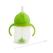 Load image into Gallery viewer, Munchkin Any Angle Weighted Straw Trainer Cup 7oz | 207ml | 6M+ | Green

