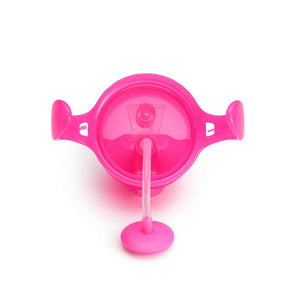 Munchkin Any Angle Weighted Straw Trainer Cup 7oz | 207ml | 6M+ | Pink