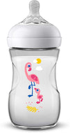 Avent Single Natural Feeding Bottle Flamingo Deco 260ml / 9oz | V2.0