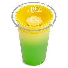 Cargar imagen en el visor de la galería, Munchkin Miracle 360° Color Changing Cup 9oz | 266ml | 12M+ | Yellow
