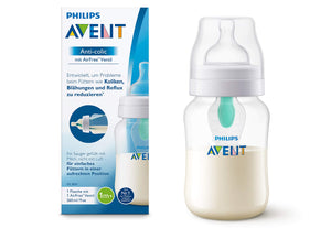 Avent Anti-Colic Single Feeding Bottle with AirFree Vent 260ml / 9oz