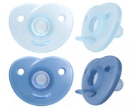 Avent 2pk Heart Soothie Pacifier (0-6M)