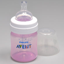 Cargar imagen en el visor de la galería, Avent Anti-Colic Single Feeding Bottle 125ml / 4oz - Pink
