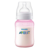 Avent Anti-Colic Single Feeding Bottle 260ml / 9oz - Pink