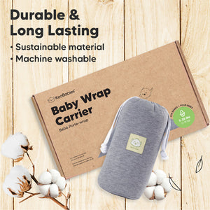 Keababies Wrap Carrier - Classic Gray