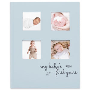 Keababies SKETCH Baby First Years Memory Book - Sky Blue