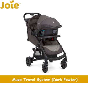 Joie Muze LX Travel System - Estanho Escuro