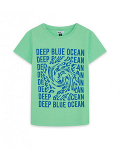Camiseta Nath Kids Kid Boy Azul Profundo Mar