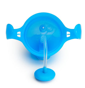 Munchkin Any Angle Weighted Straw Trainer Cup 7oz | 207ml | 6M+ | Blue