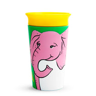 Munchkin Miracle® 360° WildLove Sippy Cup - 9oz | 266ml | 12M+ | Elephant