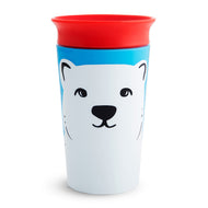 Munchkin Miracle® 360° WildLove Sippy Cup - 9oz | 266ml | 12M+ | Ice Bear