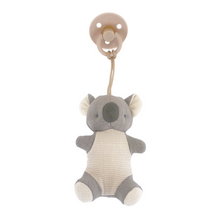 Load image into Gallery viewer, Itzy Ritzy - Bitzy Pal Natural Rubber Pacifier &amp; Lovey - Koala
