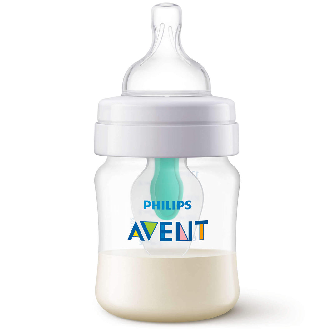 Avent Anti-Colic Single Feeding Bottle with AirFree Vent 125ml / 4oz